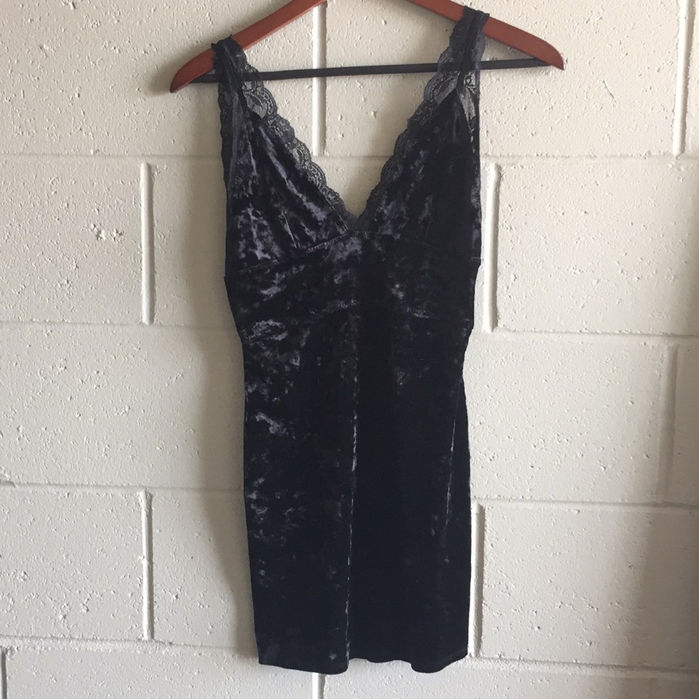 Free People Velvet Bodycon Dress